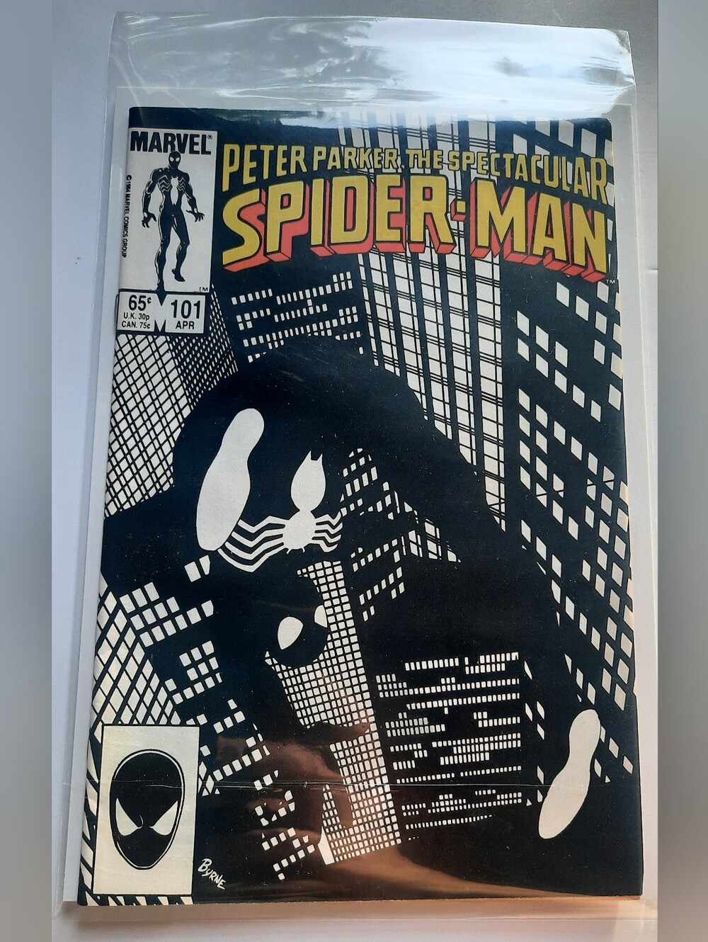 Peter Parker The Spectacular Spider-Man #101 Marvel Comic Apr 1985